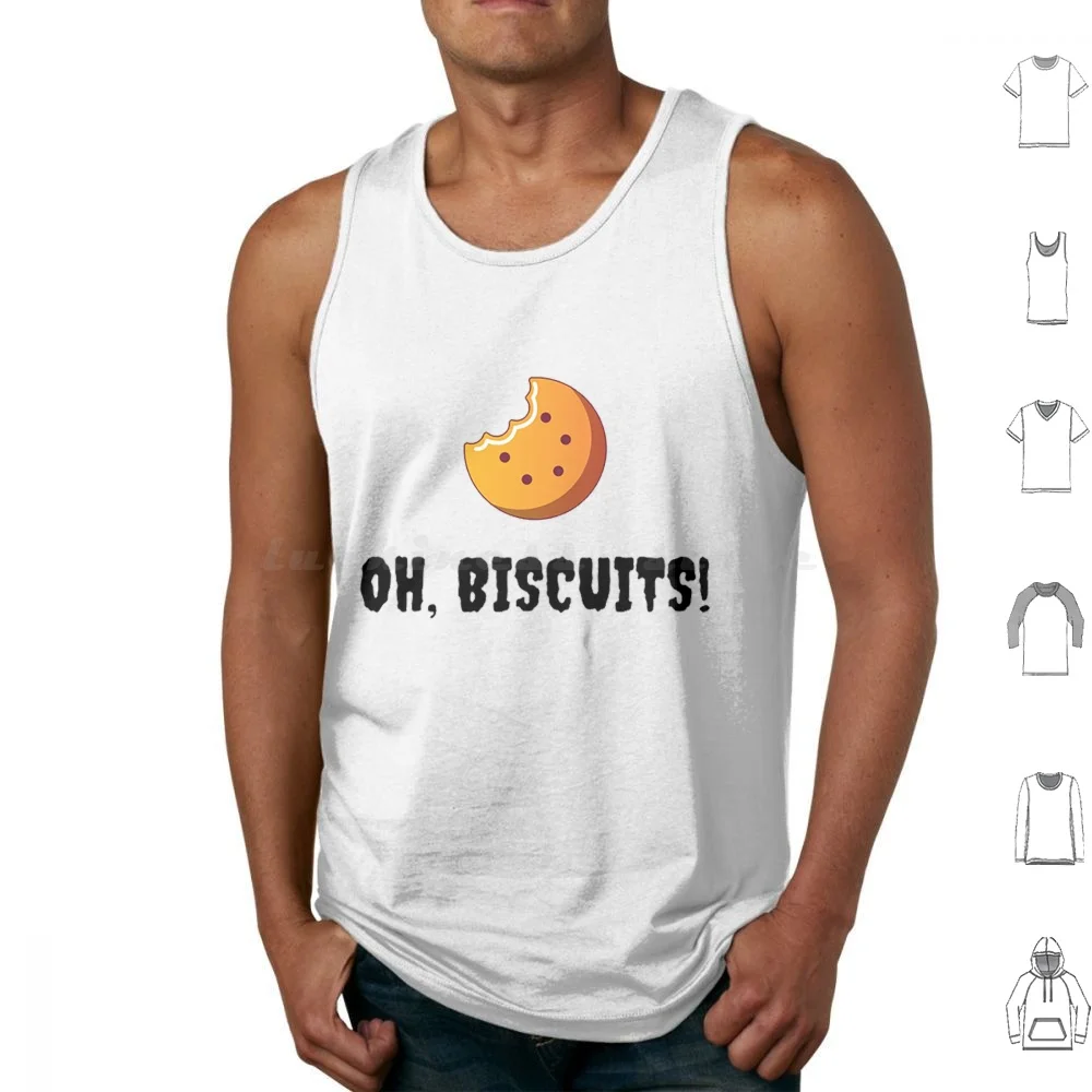 Oh Biscuits Family Day Tank Tops Vest Sleeveless Bandit Bingo Chilli Heeler Family Funny And Bingo Dad Dad Mum Kids