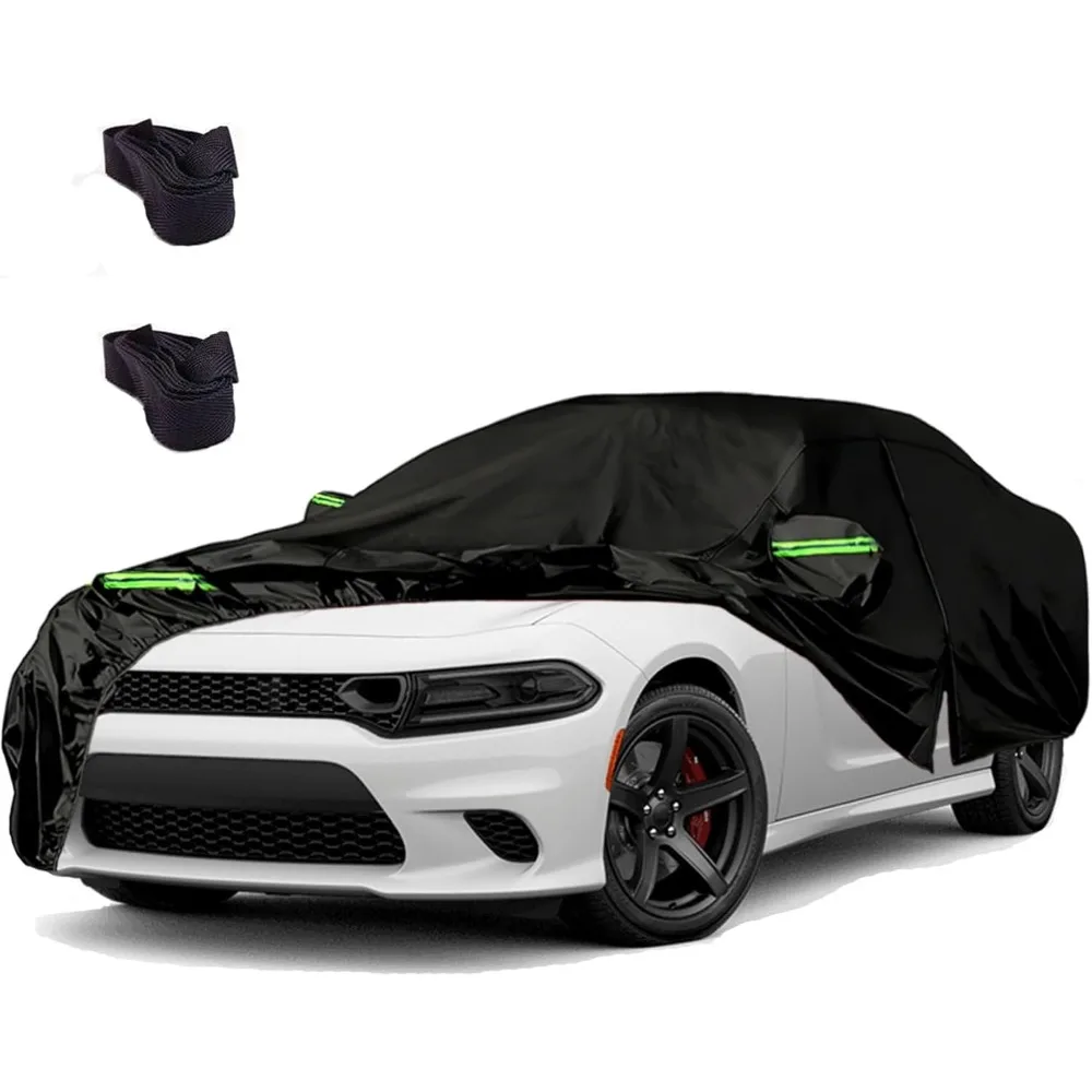 

Всепогодный водонепроницаемый автомобильный чехол для Dodge Charger 2006-2023, ткань высокой плотности 210T с доступом на молнии
