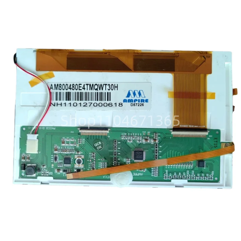 

AM800480E4TMQWT30H 7-дюймовый ЖК-дисплей, экранный модуль для DR3900 DR6000 TL2300 NA8000 CODmax III