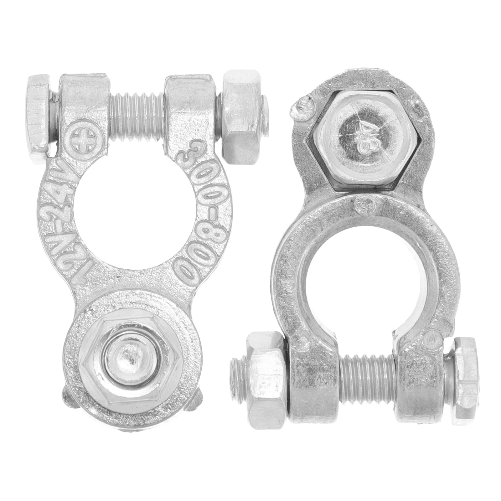 

2pcs Zinc Alloy Terminal Durable Car Clip Replacement Cable Connector Clamp For Terminal Auto Wiring Clamp Vehicle