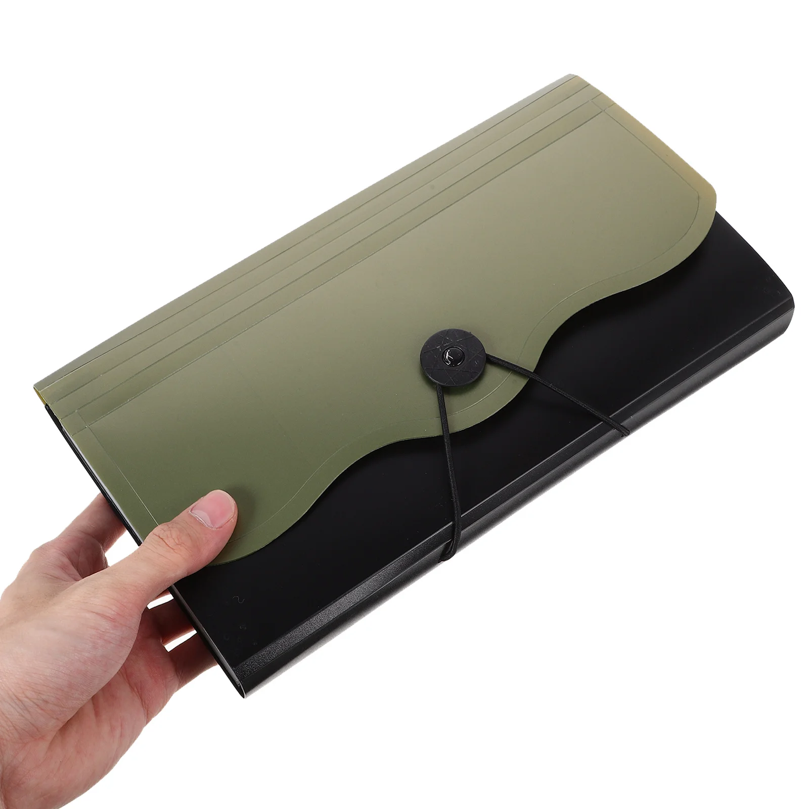 B5 Expanding File Folder Organizer Portable Document Storage Bag For Bills Receipts Tickets Checks Multipurpose Paper Organizer