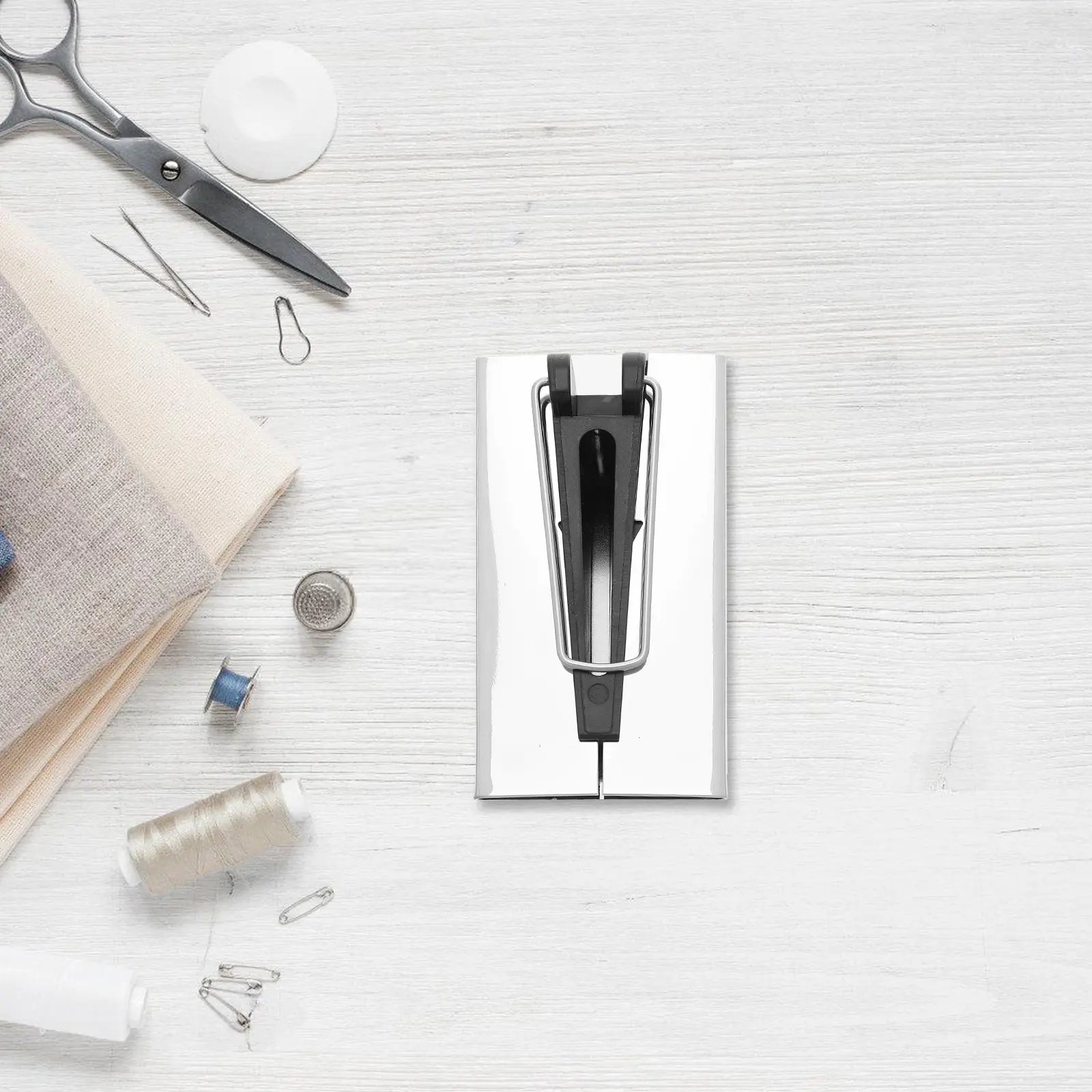 

Bias Tape Maker Tool 50Mm Precision Adjustable Single Double Fold Binding Device for Quilting Sewing Fabric Crafting Bias Tape