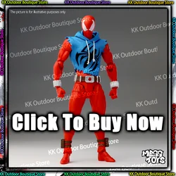 In Stock Mess Toys Scarlet Hero Scarlet Spider Man Messtoys Spiderman Anime Action Figure Figurine Statue Model Gifts Kids Toys