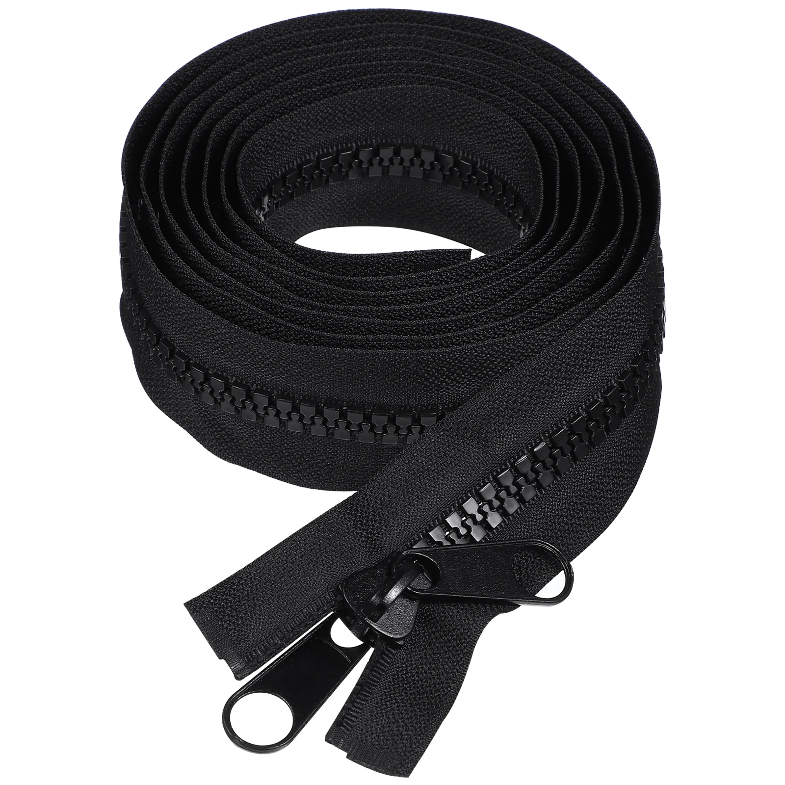 

200 CM Zips Extended Zipper Automatic Blinds Bag Trampoline Grey Sewing Accessories Mesh