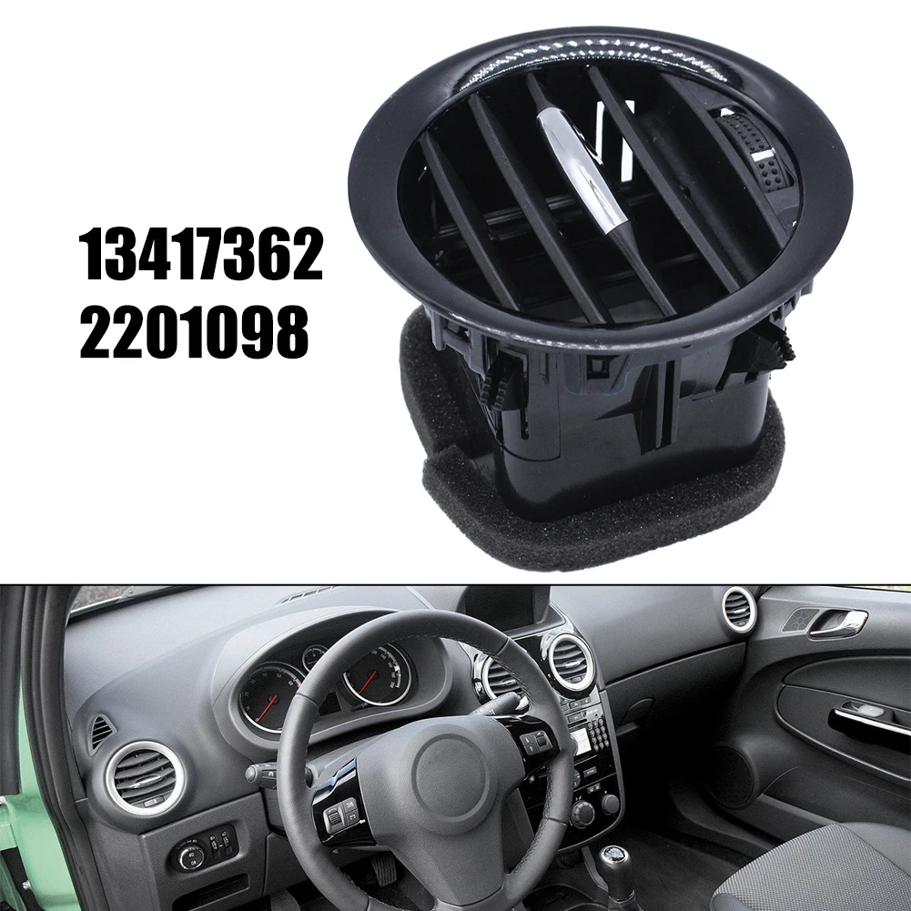 Dashboard Heater Air Vent Grille for Opel and For Vauxhall Suitable for Outer or Center Vents in Corsa D and Adam Models