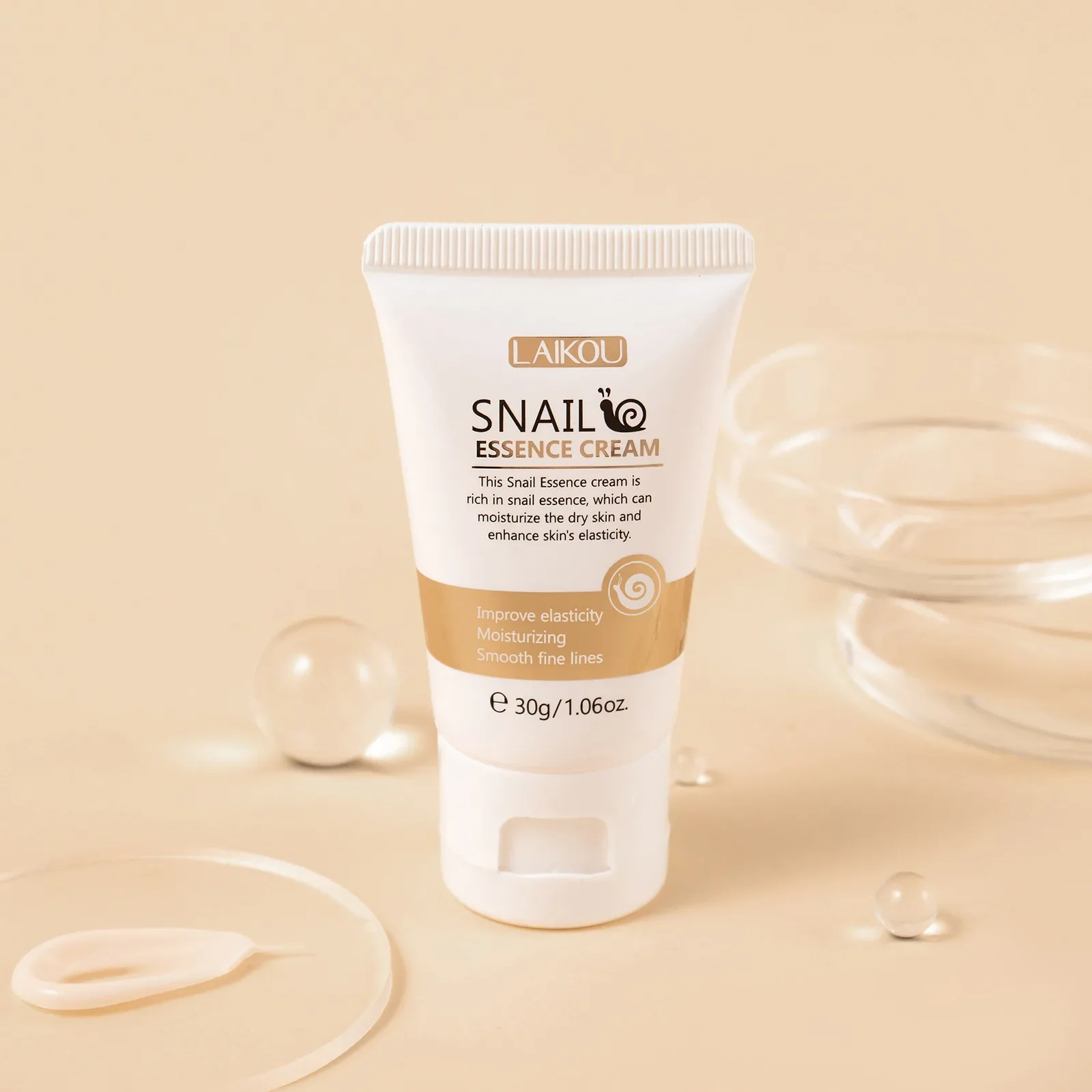 

LAIKOU 30g Snail Face Care Cream Korean Snail Creams Hydrating Nourishing Moisturizing Day Cream Facial Skin Care Products