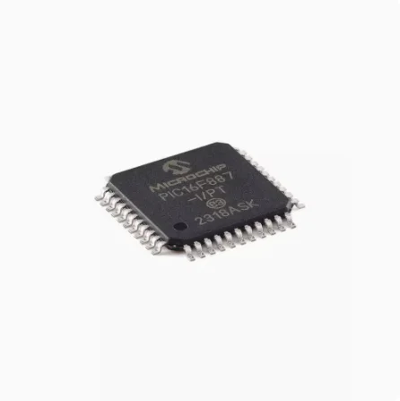 1pcs Original Genuine PIC16F887-I/PT TQFP-44 8-bit CMOS Microcontroller Chip