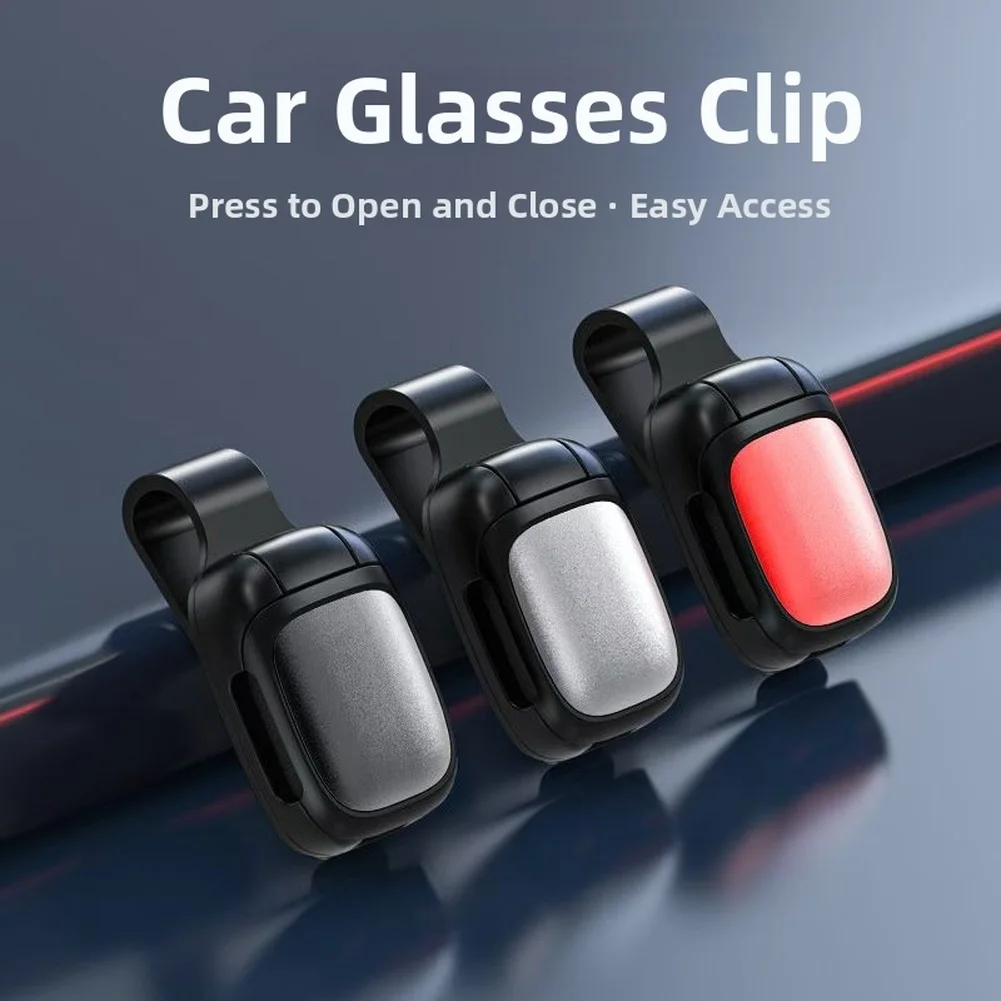 

Car Eyeglass Storage Clip Sunglasses Holder Sun Visor Storage Multifunctional Holder Automotive Hanger