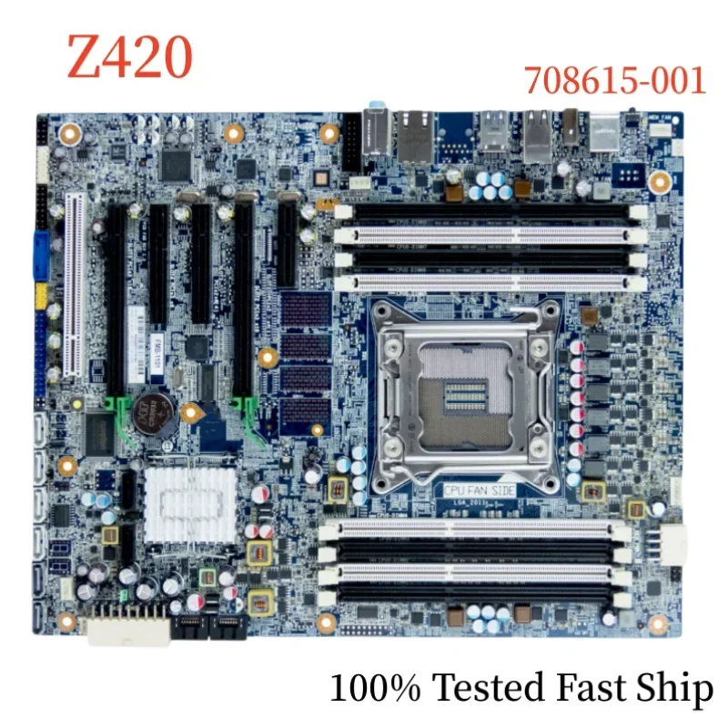 マザーボード 708615-001 HP Z420 マザーボード 618263-003 708615-601 サポート