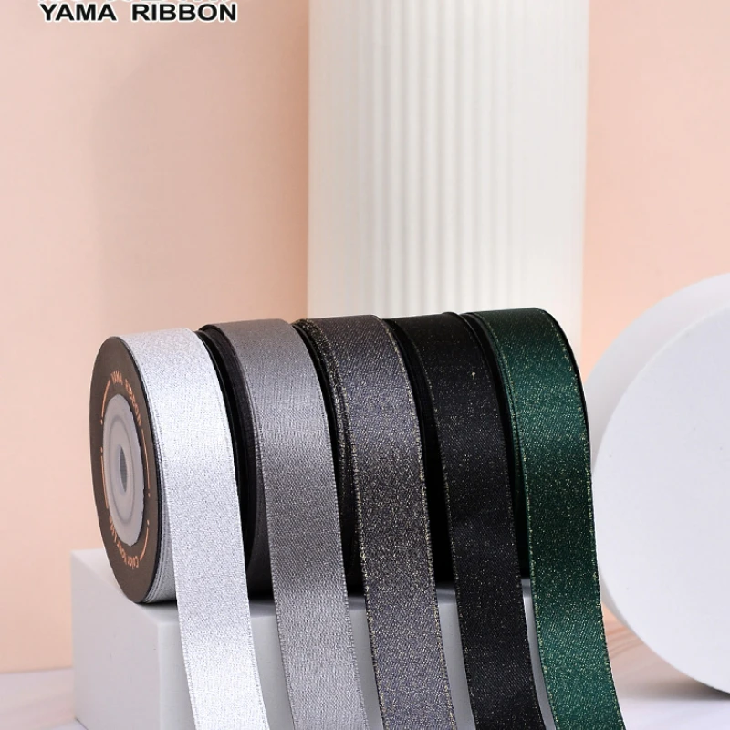 

YAMA Grosgrain Ribbon Satin Ribbon Wholesale Gift Wrapping Christmas New Year Apparel Sewing Fabric gift Ribbon