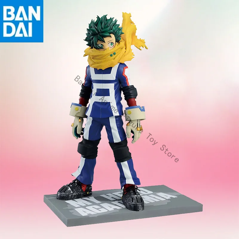 

in stock Original Genuine BANDAI NAMCO BANPRESTO My Hero Academia 7TH SEASON FIGURE IZUKU MIDORIYA PVC 23cm Figure model gift