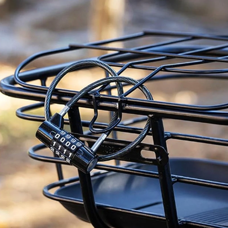 New-2X ล็อคกระเป๋าเดินทาง,ล็อคกระเป๋าเดินทางรักษาความปลอดภัย 4 หลัก,กุญแจแบบรวมสําหรับกระเป๋าเดินทางสายเคเบิลแบบยืดหยุ่นล็อคการเดินทาง