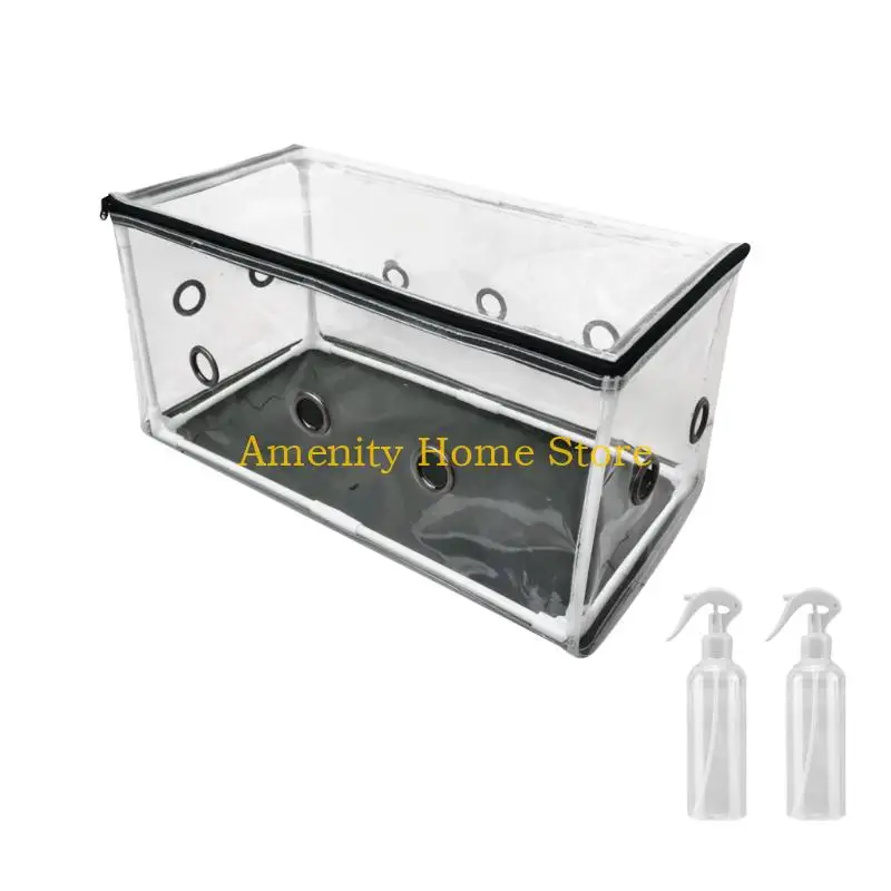 F26C Full Mushroom Development System With See Through Lid And Moisture Regulating Stoppers