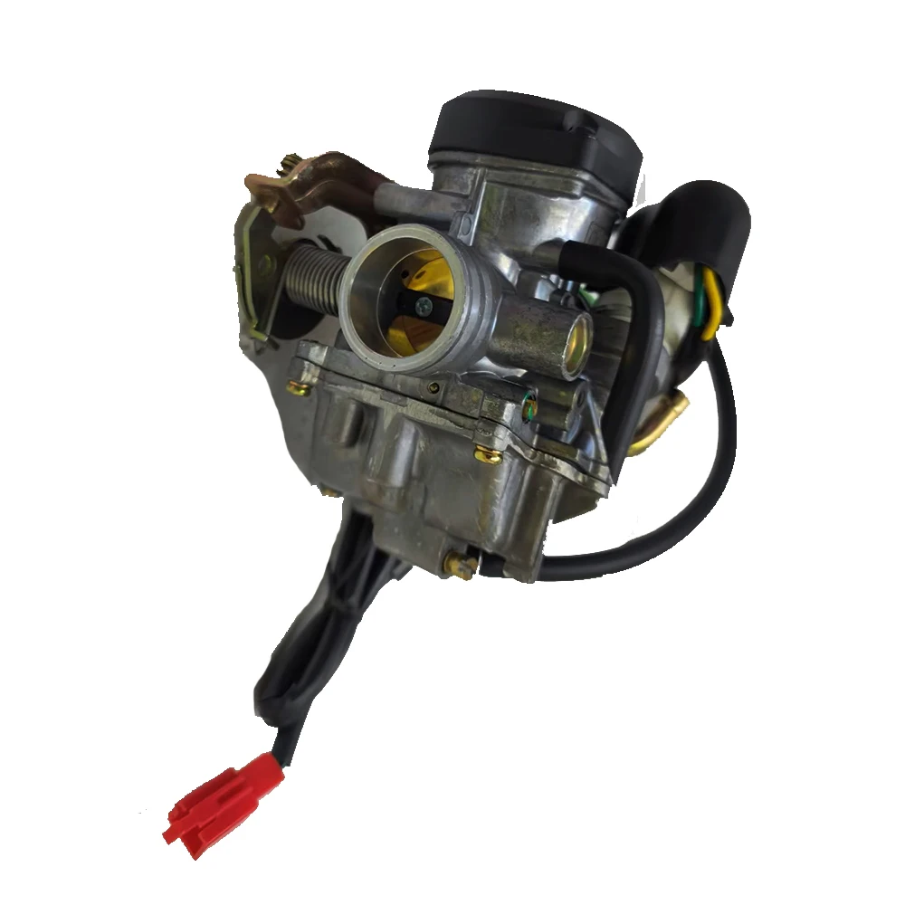 Motorcycle CVK 27MM Carburetor Carb Replacement For Keihin ATV Scooters GY6 150-250CC 150 250 Engine Dirt Pit Bike Racing