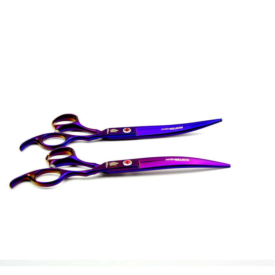 7" Inch Stainless Steel Pet Grooming Shears Set For Dog Cat Hair Beauty Tools Pet Using Styling Thinning Scissors Clipper