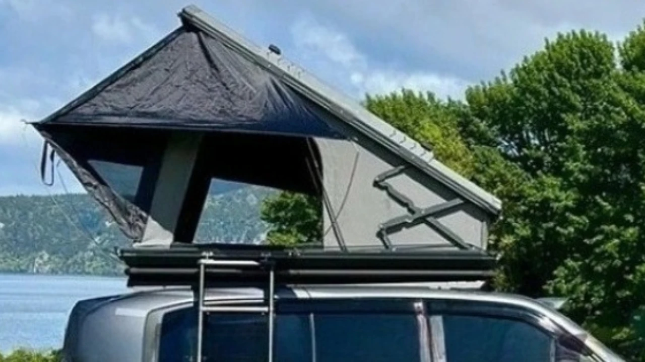 Namiot dachowy typu hard shell – Outdoor Camping Vehicle recenzja i cena