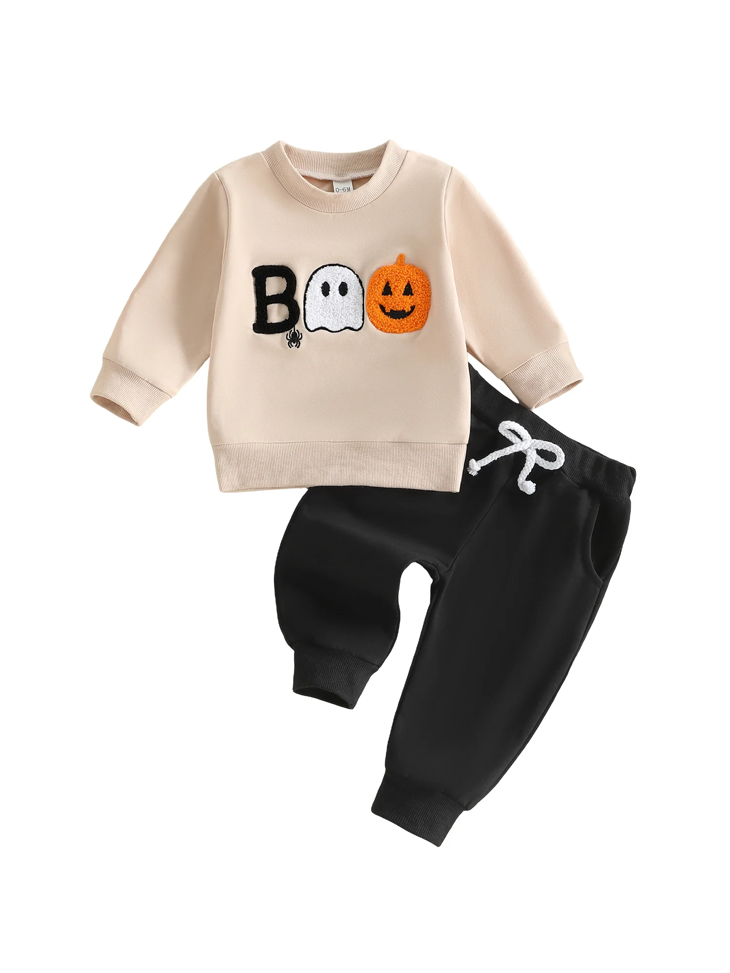 Embroidery Sweatshirt With Outfit Long Piece Outfit Long Outfit-Long-Sleeve Embroidery Sleeve Outfit Long Sleeve High Quality