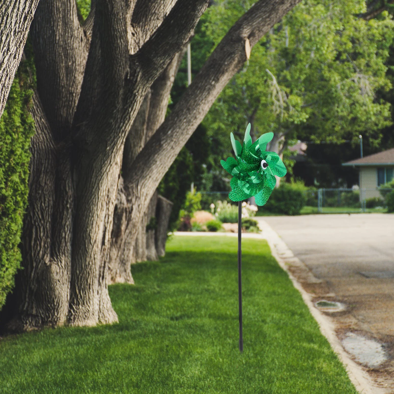 

4 Pcs Bird Repellent Windmill Premium Material Durable Yard Garden Decor Outdoor Decors Garden Windmill Bird Repelling Toys PET