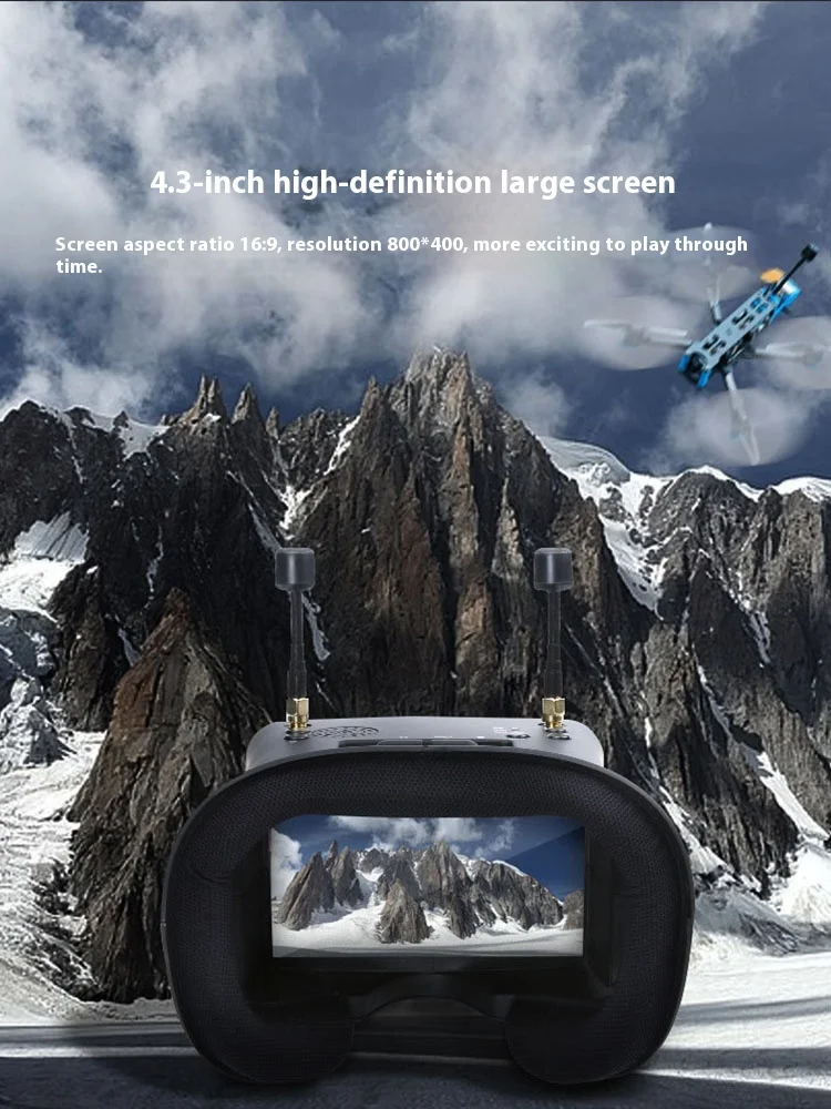 iFlight FPV видеоочки 5,8G DVR 40 каналов обучающие очки для начинающих для просмотра первого человека игрушечные аксессуары с дистанционным управлением