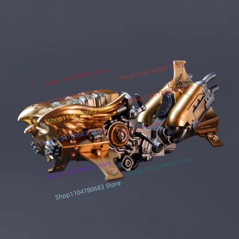 

Строительные блоки MOC, миниатюрная фигурка Golden Battle, сборная модель, орнамент-игрушка в стиле аниме, праздничный подарок и коллекционная модель