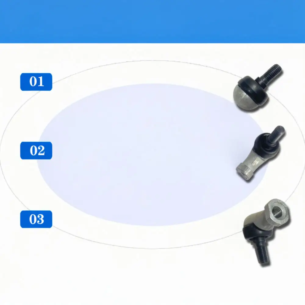 For For MUJD Rod End Bearing Angular Ball Joint Right Hand Thread Zinc Alloy Casing Dust Shield Automation Machinery Part