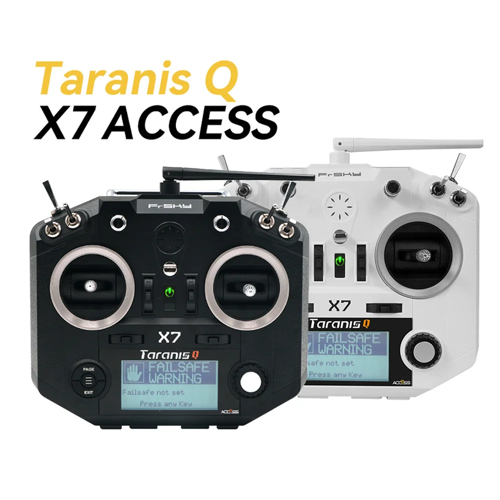 

FrSky Taranis Q X7 ACCESS 2.4GHz 24CH Transmitter，Low Latency FPV Controller with OpenTX System，For RC Multicopter Drones