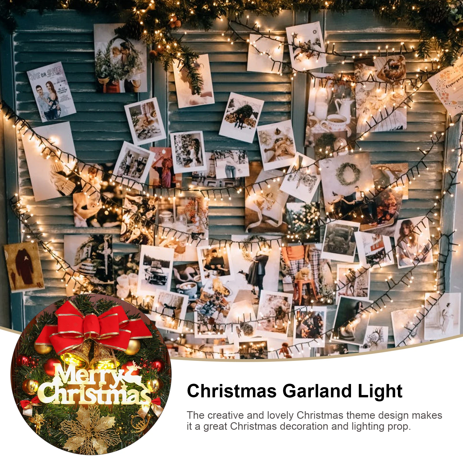 

Christmas Hanging Light Garland Atmosphere Lamp For Home Bar Christmas Decoration Garden Decor Xmas Decoration Light