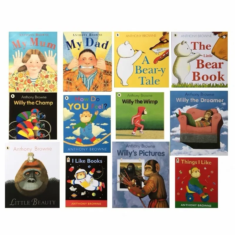 

《Anthony Brown picture book》Anthony Brown Picture Book Collection Classic Children's Stories with Surreal Art and Emotional Dept