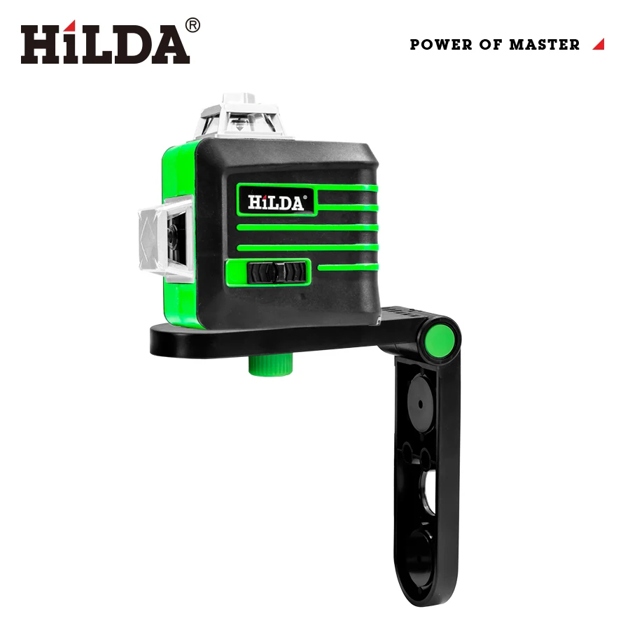 HILDA Mini Laser Level Muurbeugel Verstelbaar 180 °   Voor 1/4