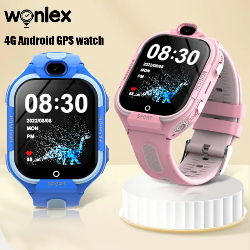 

Wonlex KT35 4G Смарт-часы для детей Google Play Store GPS WiFi Трекер местоположения SOS Alert Видеозвонок Спортивные детские умные часы