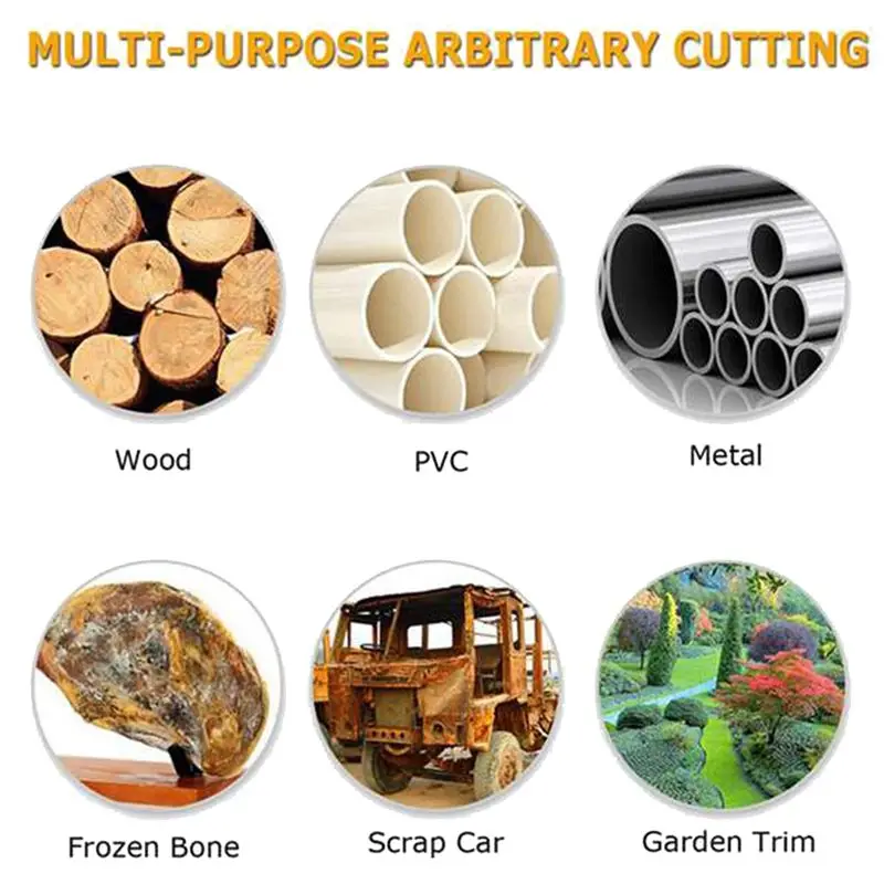 Y42A-Rechargeable Cordless Electric Reciprocating Saw Electric Wood Metal Saw For 18V Battery