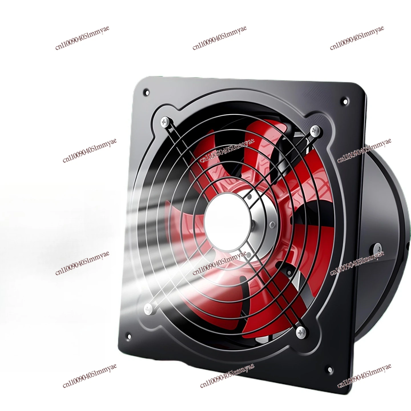 Exhaust Fan Ventilation Kitchen Household High-power Range Hood Powerful Exhaust Fan Large Suction Industry