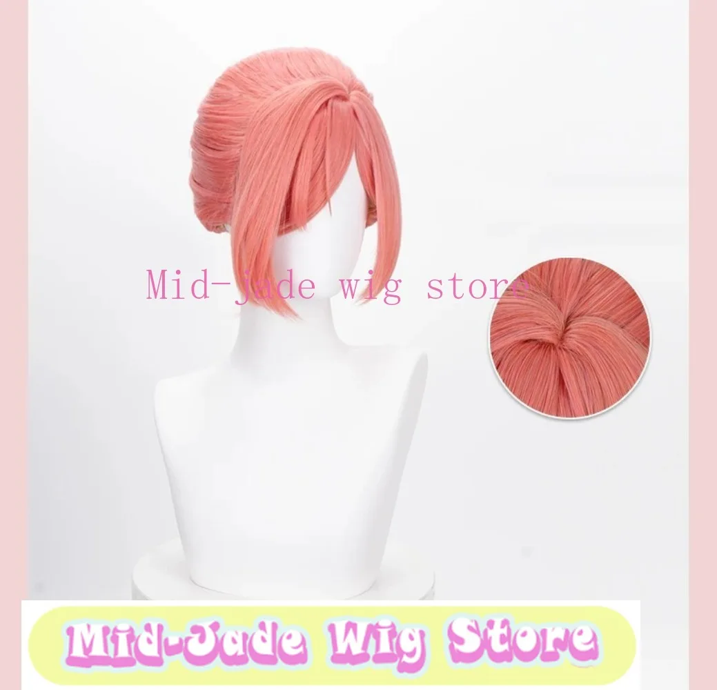 Toilet Bound Hanako Kun Mitsuba Cosplay Wig Integrated Ponytail Realistic Scalp Hairpiece for School Festival Photos