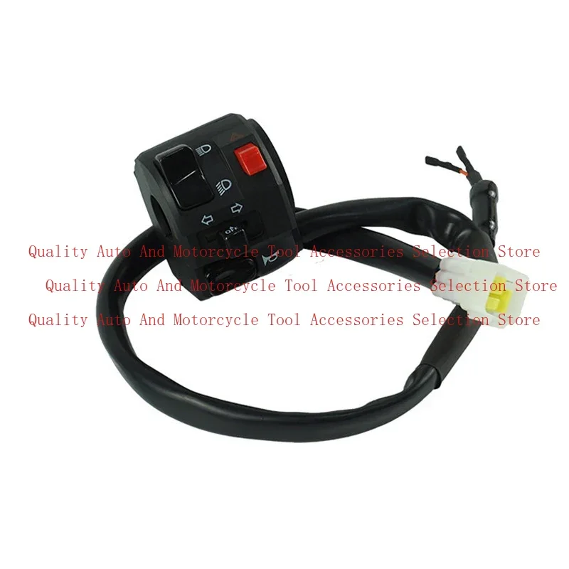 

7/8" 22mm Motorcycle Switches Motorbike Horn Button Turn Signal Electric Fog Lamp Light Start Handlebar Controller Switch