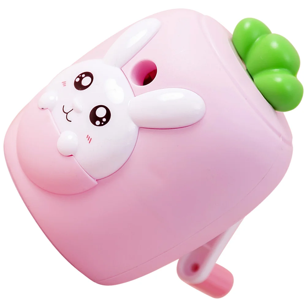

Small Lightweight Carrot Shaped Pencil Sharpener Portable Manual Students Stationery Colorful Pencil Accessory