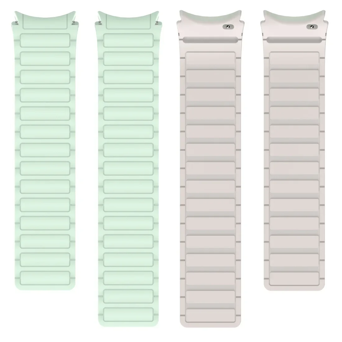 حزام سيليكون مغناطيسي لساعة سامسونج جالاكسي 7 FE 6 5 4 40 مللي متر 44 مللي متر 5Pro سوار لساعة جالاكسي 6 4 كلاسيكي 43 مللي متر 47 مللي متر