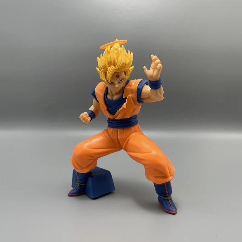 Dragon Ball Super Saiyan Demon Bejita And Aperture Wukong Competitors Anime Model Handmade Car Desktop Decoration Friend'S Gift