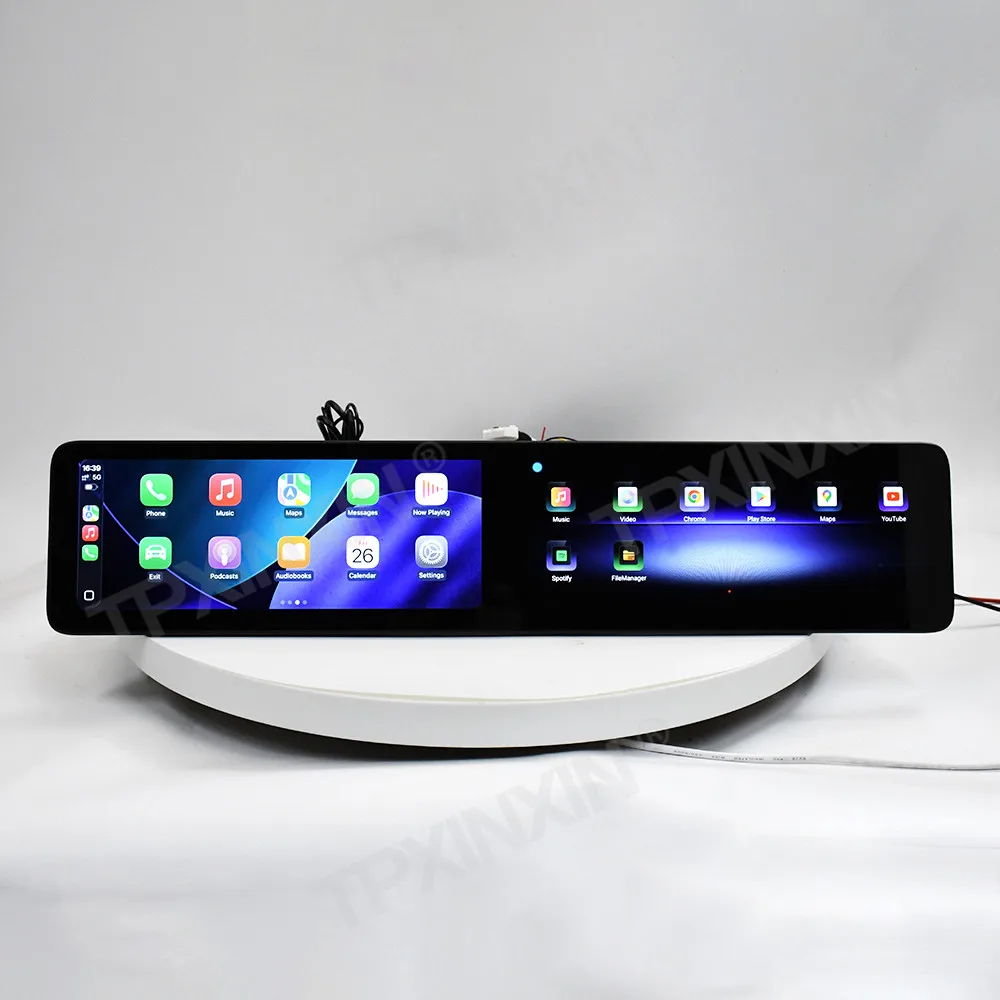 

12.3'' Dual Screen Car Radio For Mercedes-Benz GLK 2009-2012 Car Multimedia Video Player GPS Navigation Carplay Auto Parts Unit