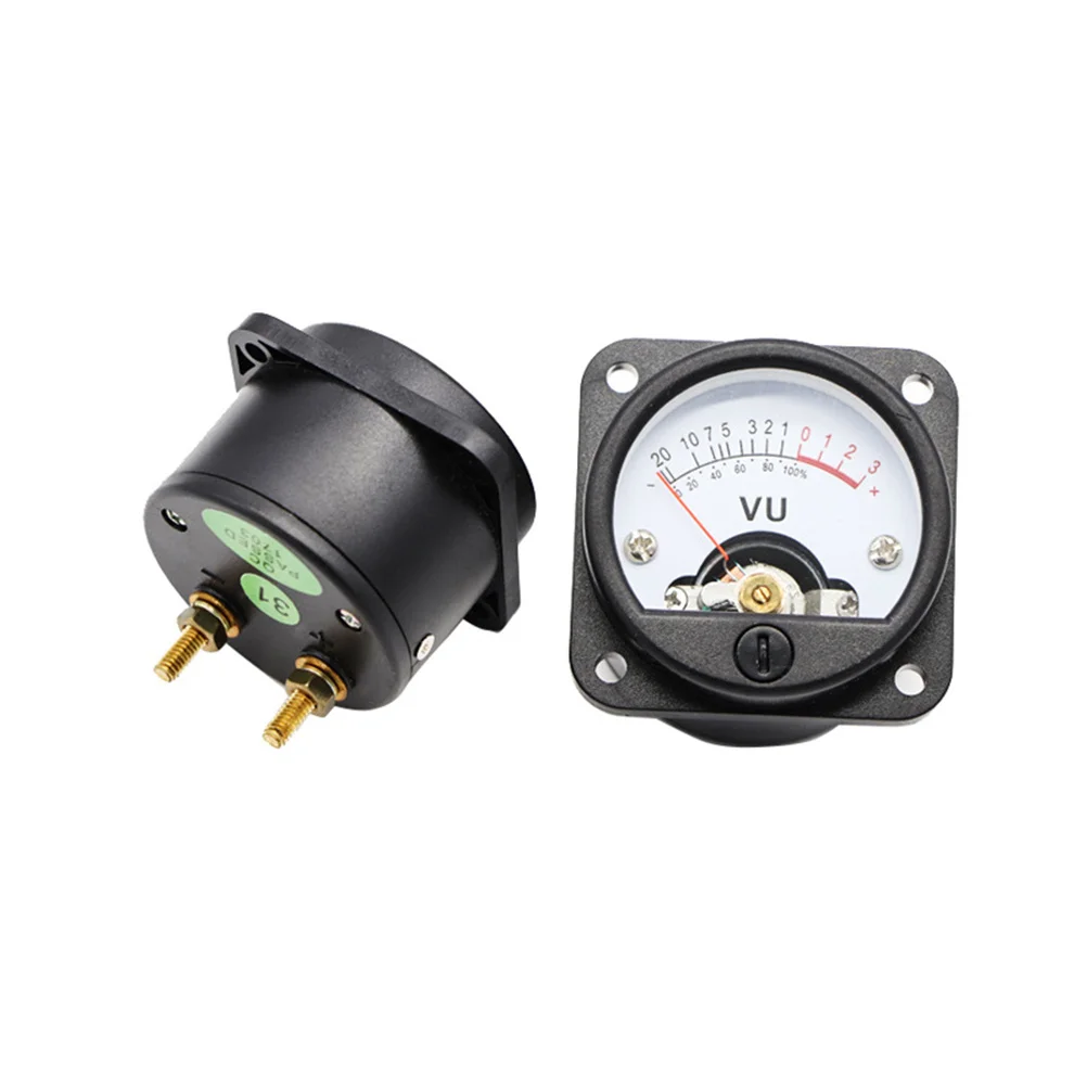 

1pcs Vu Meter Indicator For Level Indicator Sound Pressure Gauge For Amplifier Replacement Panel Meter Instrument