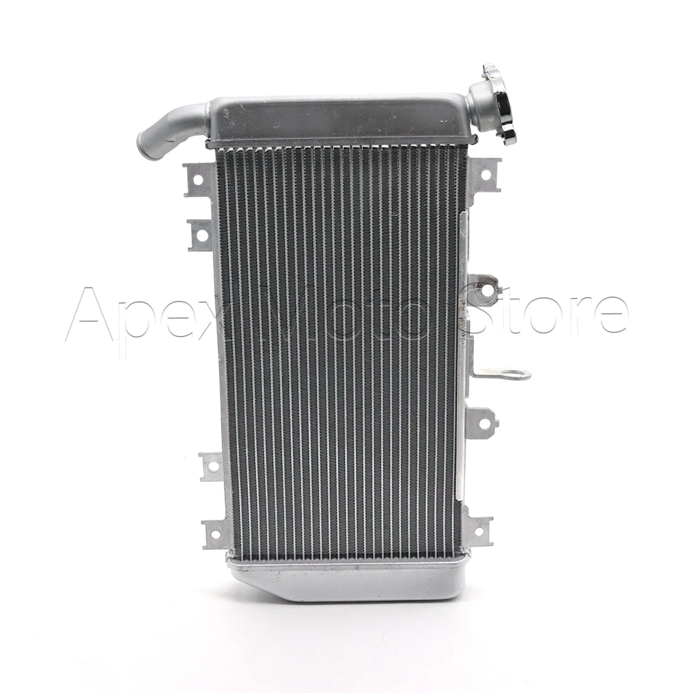 Motorcycle Radiator Tank Assembly Oil Cooler Coolant Cooling Water Tank For Kawasaki Ninja 400 EX400 Z400 2018-2024 2023 2022