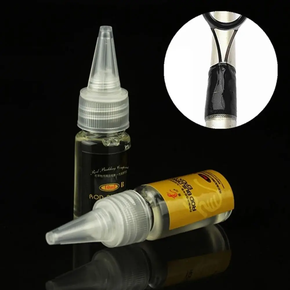 2 قطعة جديد الايبوكسي الراتنج الصيد رود الغراء الصيد قضبان اكسسوارات الصيد معالجة أدوات إصلاح AB الغراء DIY بها بنفسك الغراء الشفاف #3