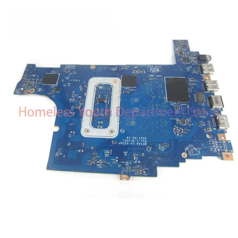 GDI4A LA-K034P For Dell Vostro 3400 3500 Inspiron 3501 Laptop Motherboard with I3 I5 I7 11th Gen CPU mainboard work perfect