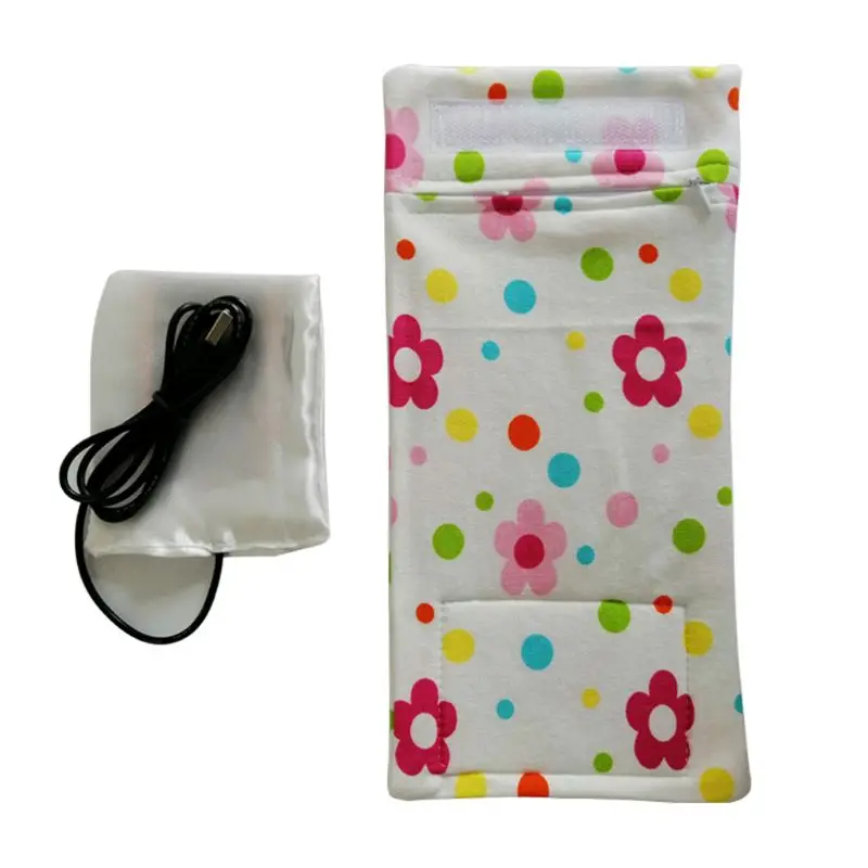 Outdoor USB Babyvoeding Melkflessenwarmer Thermische Zak Lage spanning en lage stroom Verwarming Veiligheid Babyfleshouder