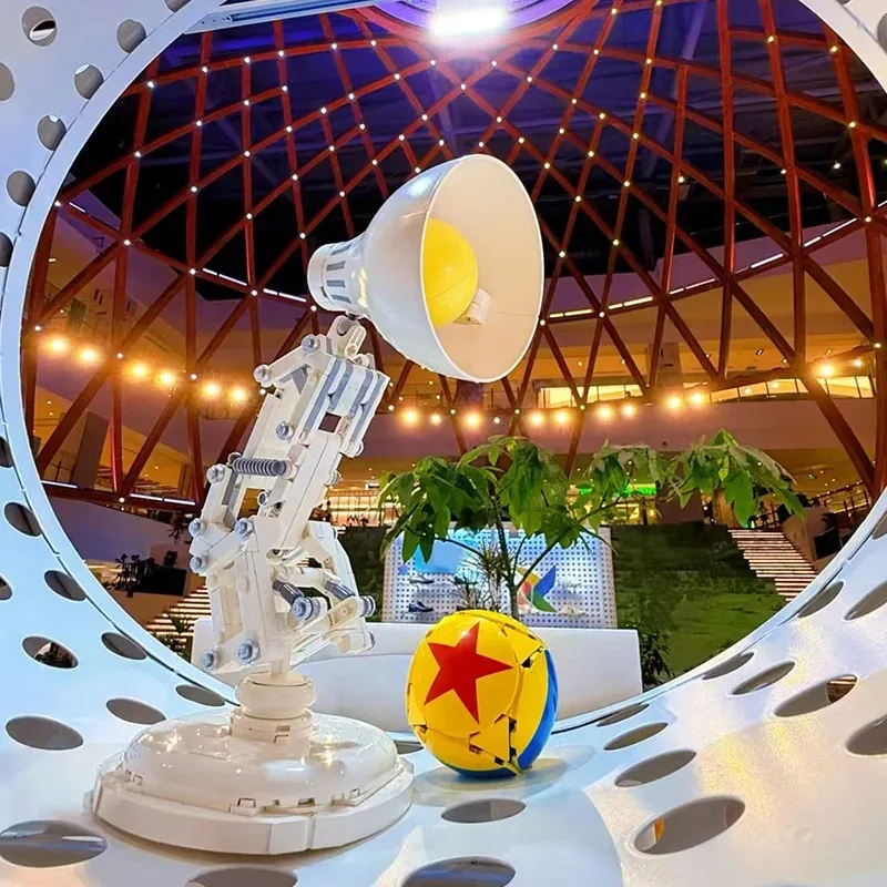 2025 جديد 613 قطعة 21357 أفكار مصباح غرفة ديكور اللبنات الإبداعية نموذج لتقوم بها بنفسك الطوب MOC لعب الاطفال عيد الميلاد هدية عيد ميلاد