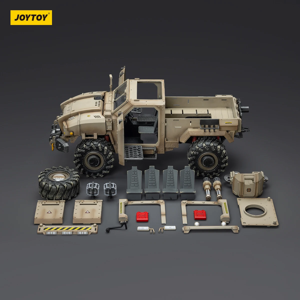 Joytoy-アニメのアクションフィギュア,1:18スケールのハードコアコールドプレイ,軍用車のサイクロンアセンブリ,在庫あり