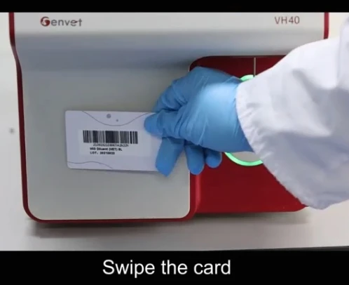 4-Part Touch Screen  Automated Blood Veterinary Hematology Analyzer VH40 /WBC, EOS, RBC, PLT Histograms Vet Hematology Analyzer