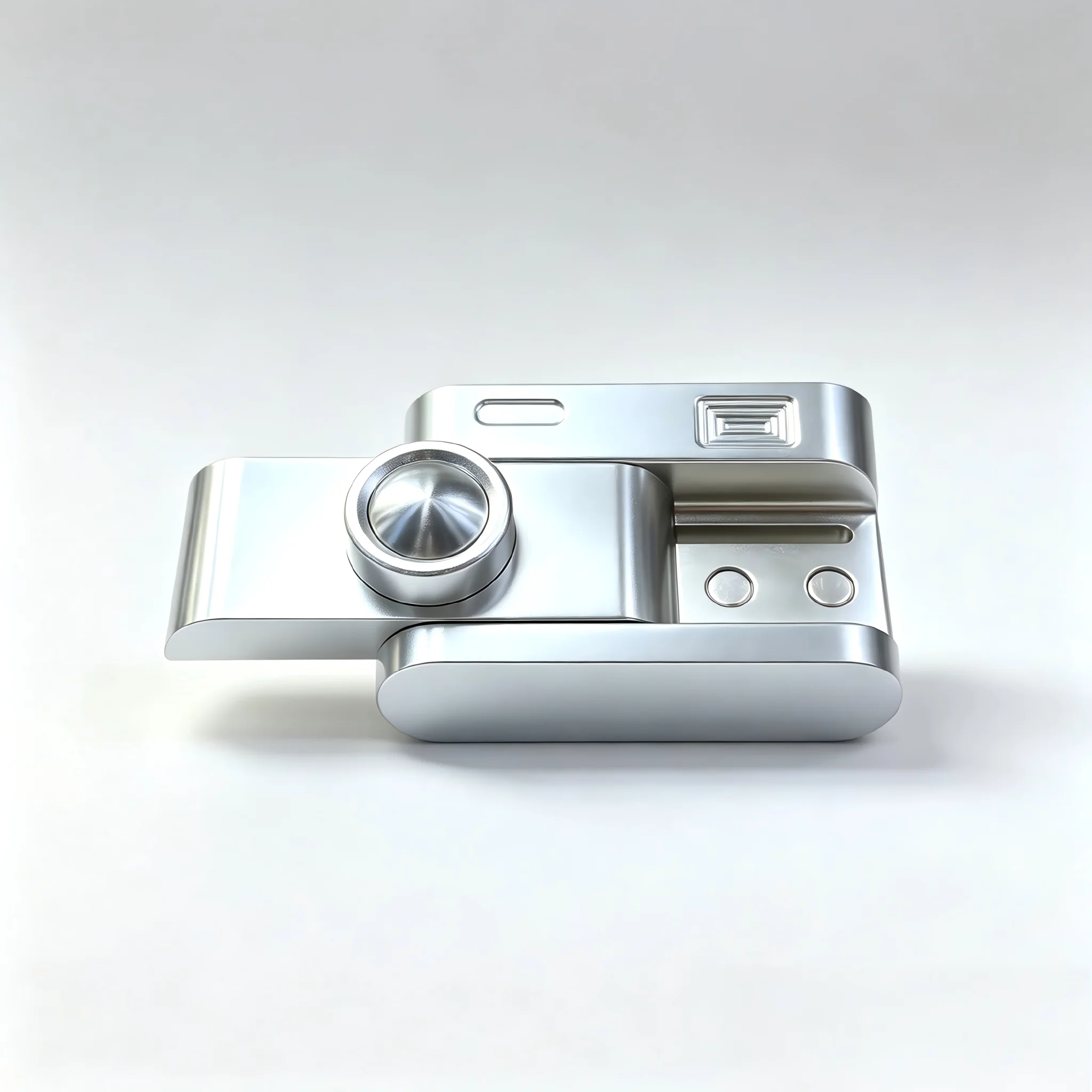 Camera Magnetic Push Card Clicker Metal Fidget Pushing Plate Mechanical Slider Coin EDC Relieve Stress Relief Toy Antistresse
