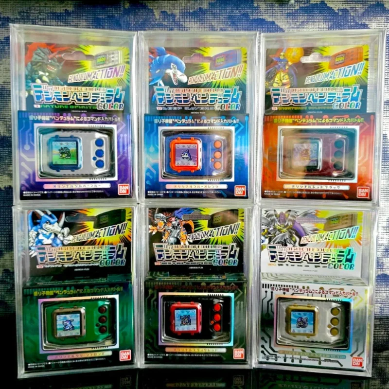 Original Bandai Digimon Original Greymon Machine Replica Color Screen Rocking Machine Natural Soul Deep Sea Savior Toy In Stock