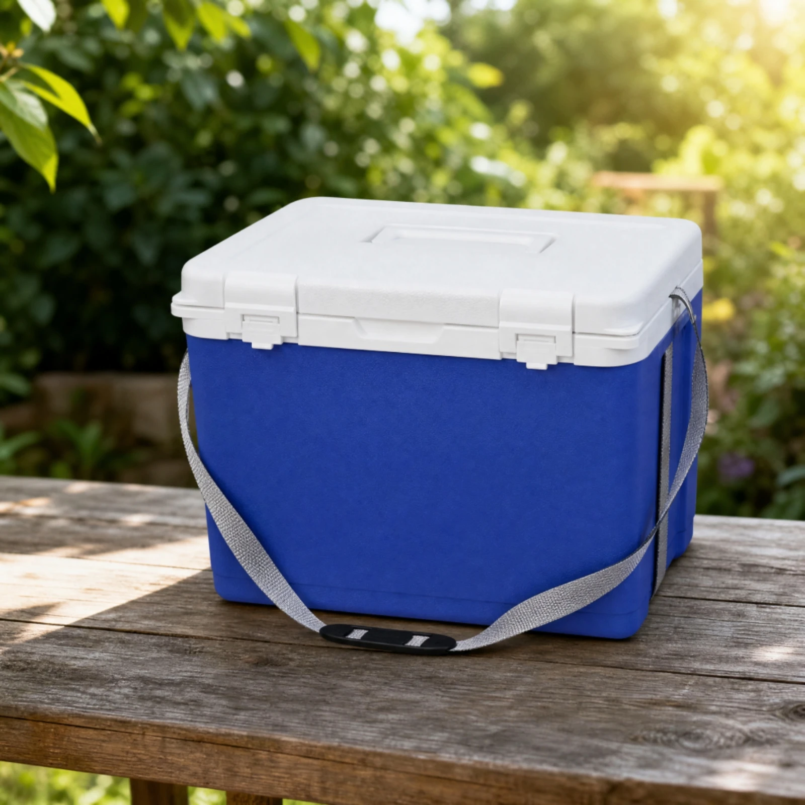30 Kg Capacity Insulated Cooler Box with Six-sided PU Foam for Hot and Cold Food Transport