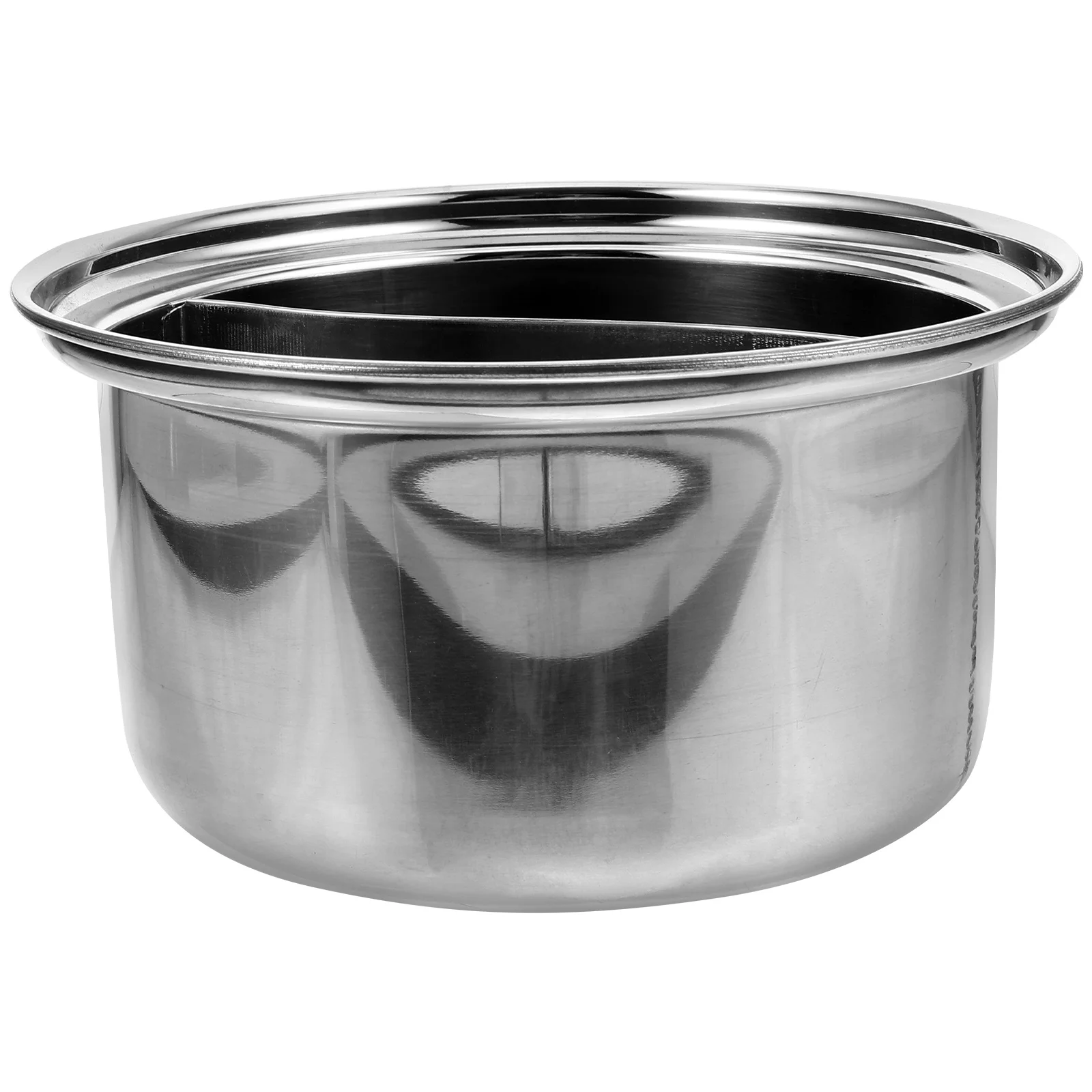 

Stainless Steel Soup Pot Small Cooking Liner For Hot Pot Induction Stock Liner Stove Top Steamer Sauce Pan Kitchen Cookware